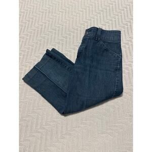 Lee Naturally Slimming cropped jeans size 8 petite